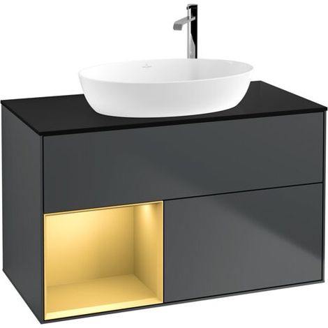 Villeroy & Boch G892HFHG Meuble sous-lavabo Finion G89 (1/2)