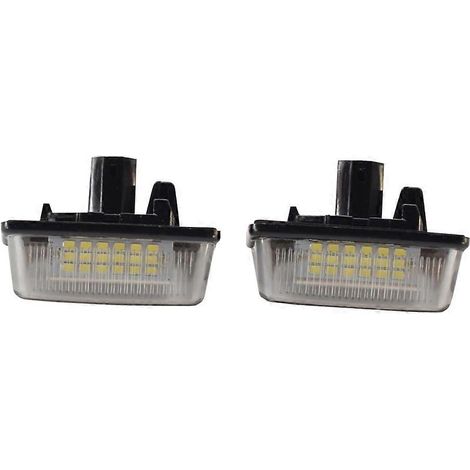 LED Number License Plate Light 81271-12503 for Toyota Corolla Crown-Black- (1/5)