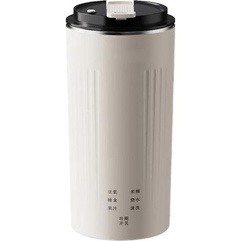 Mini machine à lait de soja, extracteur de jus électrique, mixeur pour aliments à base de lait de soja, bouilloire, disjoncteur mural, 350 ml (UE) (1/5)