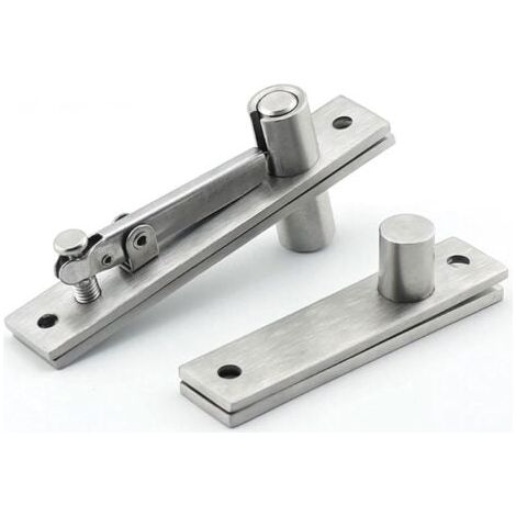 Charnière de porte rotative Charnières en acier inoxydable Charnières dissimulées réglables à 360 degrés Charnière rotative Charnière pivotante pour armoire porte en bois placard (1/5)