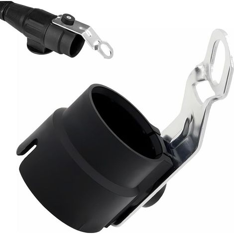 Support de prise de remorque, support de prise, support de connecteur de remorque, connecteur femelle de remorque, couvercle de stationnement de remorque, accessoire de remorque de voiture, support de