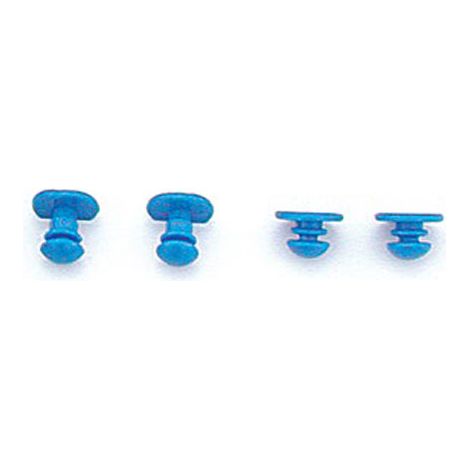 Set di bottoni 4 pezzi per ginocchiere professionali per piastrellisti 46C SIGMA