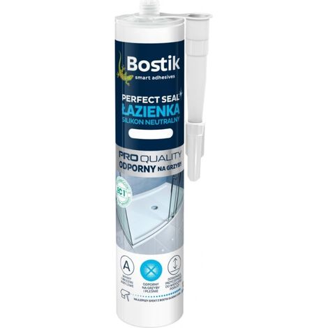 Bostik Perfect Seal Silicone neutre incolore pour salle de bain 280 ml