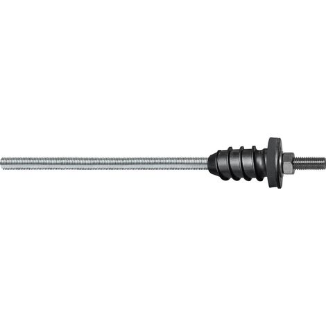 Celo Resitherm Gewindestangen M12 Stahl verzinkt Länge 295mm mit Anschlussgewinde M12x70mm Edelstahl A4 - 2er Set