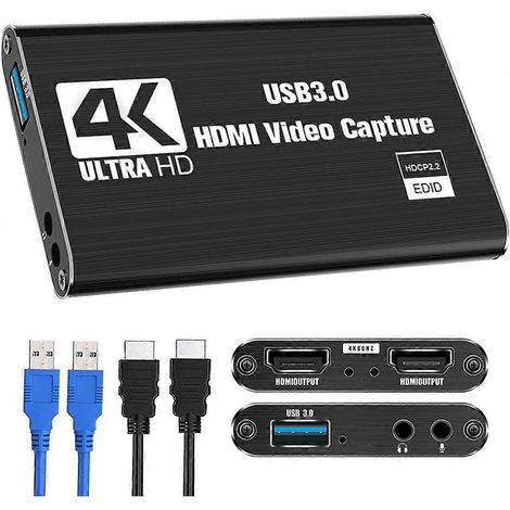 Videoaufnahmekarte, Switch-Aufnahmekarte für Switch, 4K 1080P 60FPS für Streaming-Videoaufzeichnung (1/5)
