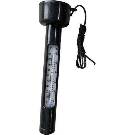 Thermomètre de piscine, thermomètre flottant à lecture facile --- (1/5)