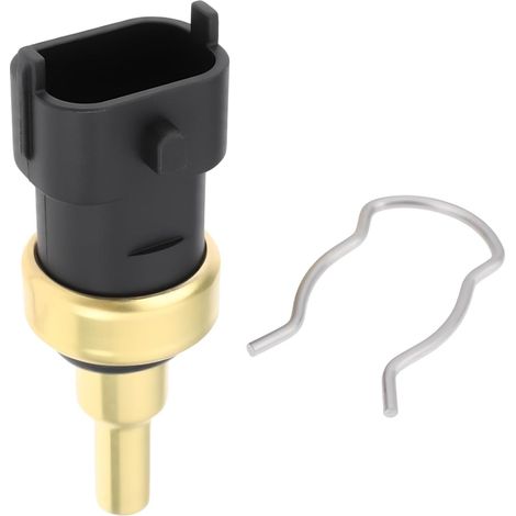 pc Liquid Temperature Sensor 1338.G9 055206393 2 Pin 2 Pin Transmitter etc. Replaces OEM 055206393 for 12V Vehicles. Compatible with Fiat 500, 500L, and 500X. (1/5)