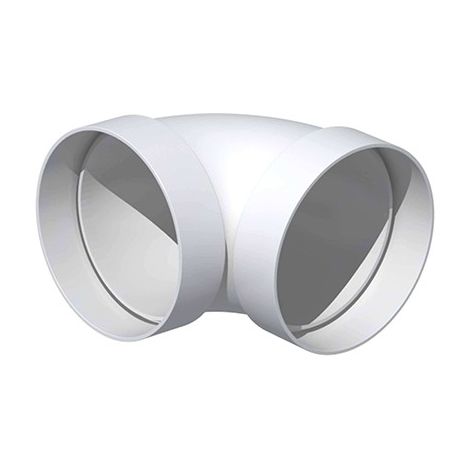 Coude circulaire 90° CDC 100 pour conduits rigides ronds PVC - ø100mm (1/2)