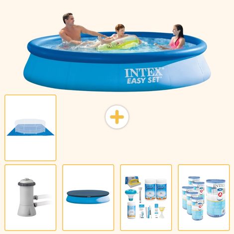 Intex Piscine Easy Set Ronde - 366x76 cm - 6-pièces SCB15 (1/5)