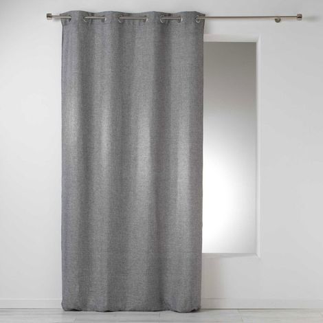 Rideau à Oeillets "Select" 140x260cm Anthracite (1/2)