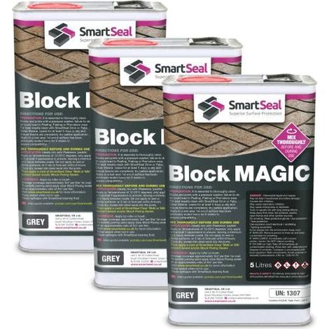 Block Magic - Grey - 3 x 5L