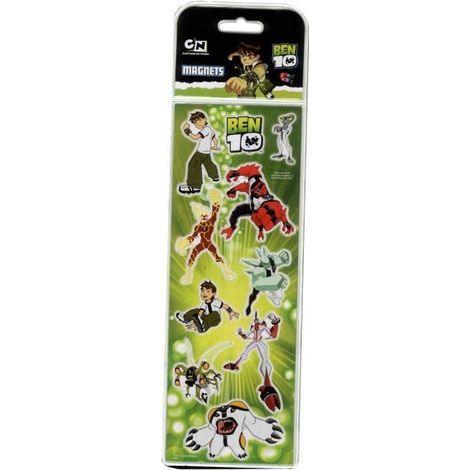 Aimants pour réfrigérateur - JUANIO - Lot de 12 - Vert - 30 x 11 cm - Pour enfants (1/4)