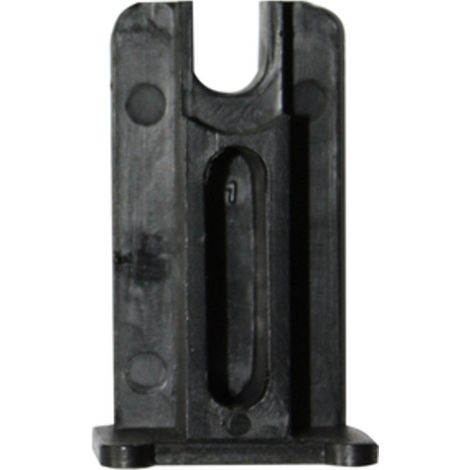 2 x TAPPO P/CREMAGLIERA 2774 PLASTICA NERO
