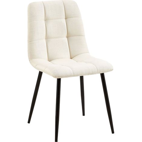 Esszimmerstuhl Tilde Stoff creme (1/5)