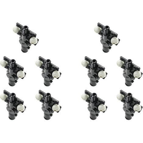 10 adaptateurs de connecteur pour gicleur de lave-phares de phares Honda, Lexus, Suzuki, Nissan et Subaru (1/5)