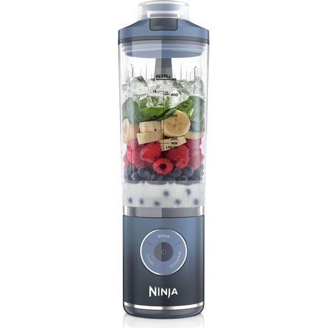 Mixeur portable, 570 ml, batterie rechargeable, tasse de mélange et couvercle anti-fuite, 3 fonctions de mélange, permet de préparer des smoothies, des boissons protéinées (1/5)
