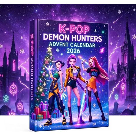 New Korean Devil Hunter Advent Holiday Blind Box Christmas Tree Decoration Advent Calendar - Style A - 3D
