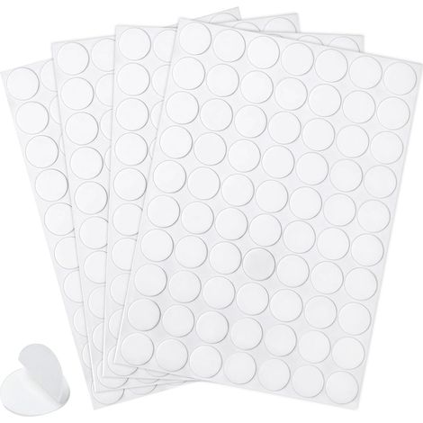 280 Pieces Round Scratch Stickers, 20 mm Small Round Scratch Stickers (1/5)