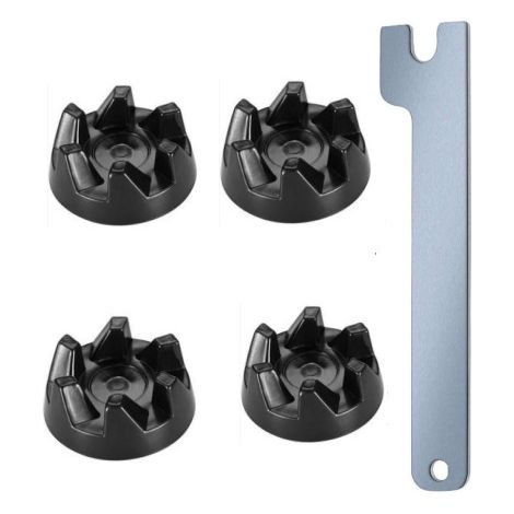 4Pcs Mélangeur En Caoutchouc Coupleur Engrenage Embrayage Avec Outil De Suppression Pour Kitchenaid (1/4)