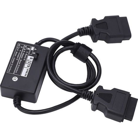 Jeffergarden Câble adaptateur de diagnostic OBD2 mâle vers femelle S.1279, module de remplacement S1279 pour Bipper-DOU