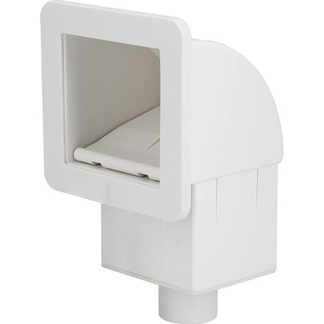 Kit D'écumoire à Travers le Mur, Kit de Piscine D'écumoire de Natation à Large Ouverture Robuste pour Piscines à Sources Chaudes et Piscines, Facile à Installer dans le Mur de la Piscine (12,4 X 7,7 X (1/5)