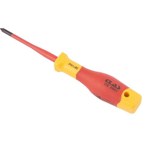Tournevis phillips isole ph1x80- OE 0881 - CLAS Equipements (1/4)
