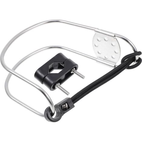 Support de bouée de sauvetage en acier inoxydable – Réglable pour bouées en fer à cheval et anneaux – Installation simple et légère (1/5)
