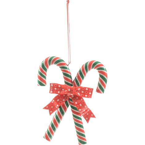 Pendaglio natalizio "Candy" in argilla morbida per decorazioni natalizie -Verde (1/4)