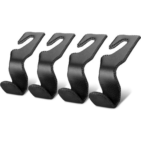 Lot de 4 crochets voiture pour sacs à main et en cuir appuie-tête (1/5)