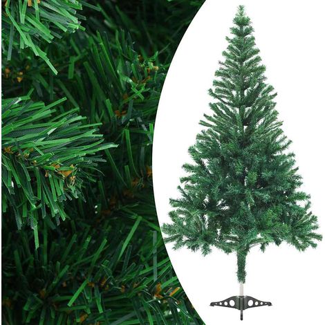 Albero di Natale  Albero natalizio  Albero festivo Preilluminato Palline Bianco 180 cm 564 Rami (1/5)