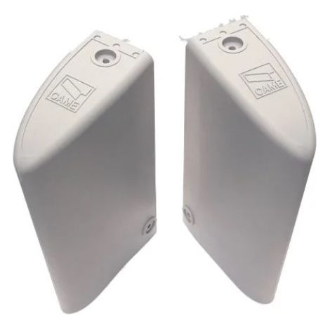 Came – Bouchons de barre palpeuse pour motorisation de portail – Protection supérieure et inférieure – 2 pièces – 119RIR225