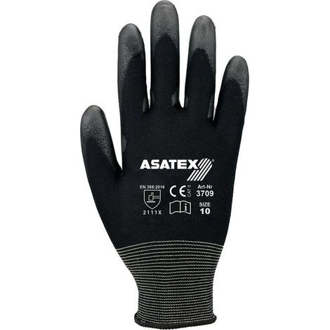 Gant taille 7 noir polyamide avec polyuréthane souple polyamide avec polyuréthane souple (1/4)