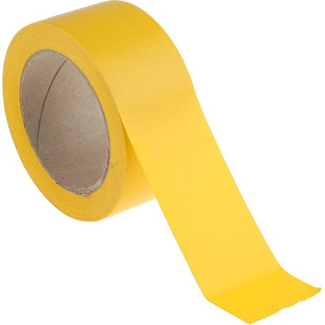 Ruban de marquage Jaune RS PRO, 50mm x 33m ( Prix pour 1 ) (1/2)