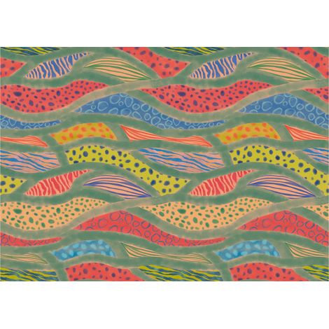 Komar Wandtapete - Wave Symphony - 250 x 350 cm - Vlies Digitaldruck - Modern (1/5)