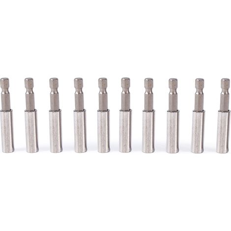 10Pcs Screwdriver Extension Socket Drill Bit Holder 1/4" Hex Power Tools