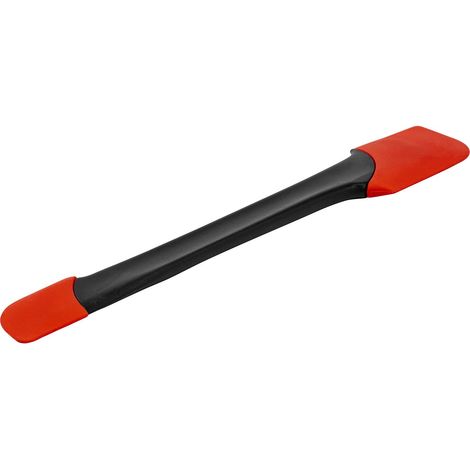 Westmark 15482270 - Raschietto da cucina e impasto, in silicone, Duo, nero/rosso, con elementi in silicone estraibili (1/4)