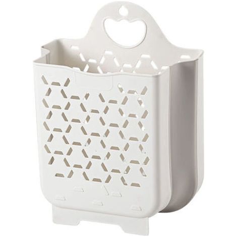 FENOPLASTICAPanier à linge mural, pliable, gain de place, panier de rangement pour le linge sale (1/5)