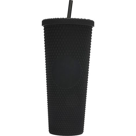 710 ml/24 oz Wasserbecher mit großem Fassungsvermögen, mattiert, wiederverwendbar, aus Kunststoff mit großer Öffnung und Noppen