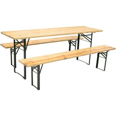 Mesa de Madera Cervecería Blinky