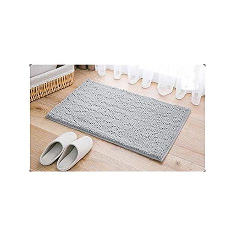 Alfombrilla de baño antideslizante ParaCity de 45 x 70 cm, suave, mullida, de microfibra, de lujo, lavable.