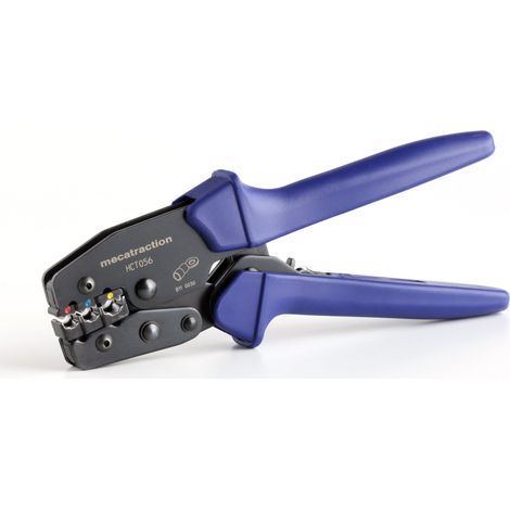 Outil de sertissage MECATRACTION Hand Operated Mechanical Crimping Tools pour Bornes isolées ( Prix pour 1 )