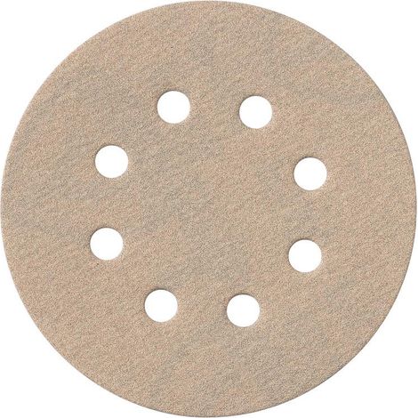 Disco abrasivo METABO Velcro 125 mm, P240, 8 fori (25 pezzi) 625732000