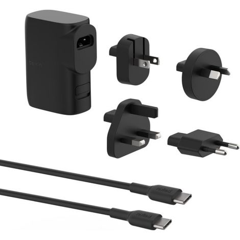 Belkin BOOST Charge Hybrid Dual Ladeger.+Powerbk.BPZ003bt1MBK-B6 (1/5)