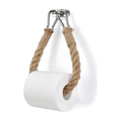 QORVA-Support pour Rouleau de Papier Toilette, Porte-Papier Salle de Bain Support de Rouleau de Serviette Toilette (1/5)