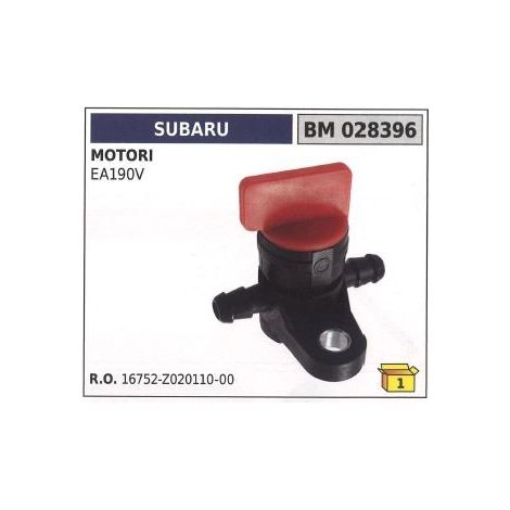 Rubinetto carburante SUBARU tagliaerba rasaerba tosaerba EA190V 028396