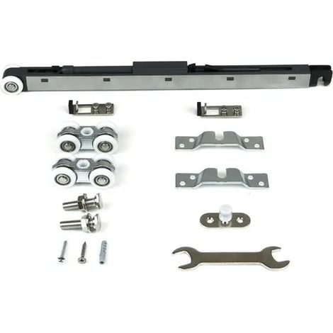 Kit di ferramenta per una porta scorrevole con chiusura soft Railway 40 kg (1/2)