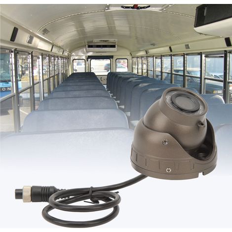 12-V-Gleichstrom-Fahrzeuginnenraumkamera mit Dome-Technologie, Video- und Audioaufzeichnung, Weitwinkel, IP67 wasserdicht, Infrarot-Nachtsicht, 1080p (1/5)