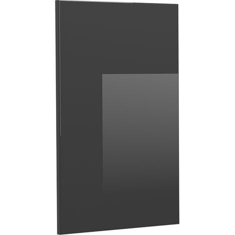 Façade de cuisine R-Line, Anthracite Haute brillance, 39.6x59cm façade de meuble pour meuble mural, Vicco (1/5)