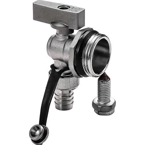 Robinets de distribution pour chauffage au sol en cuivre, robinets pour radiateurs et chauffe-eau, robinets d'évacuation pour chauffage au sol, connecteur multicolore 32 mm A (1/5)