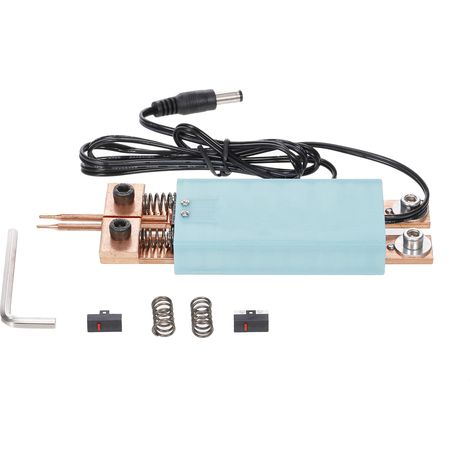 Lápiz de soldadura por puntos automático, compatible con baterías 18650, punta de cobre de 50 mm, sin pedal, 250 g, para reparaciones. (1/5)